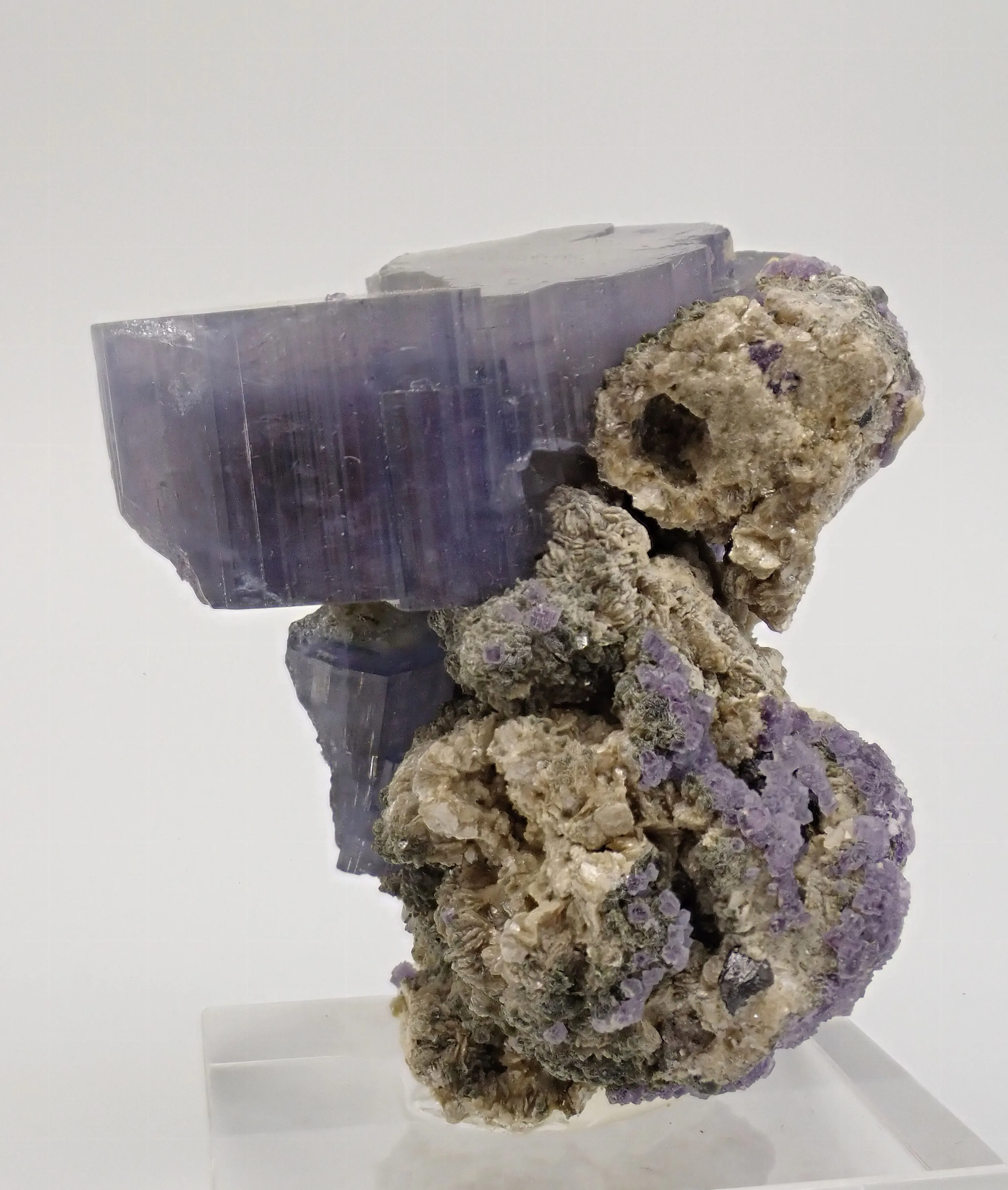 Fluorapatite with Fluorite - image 4