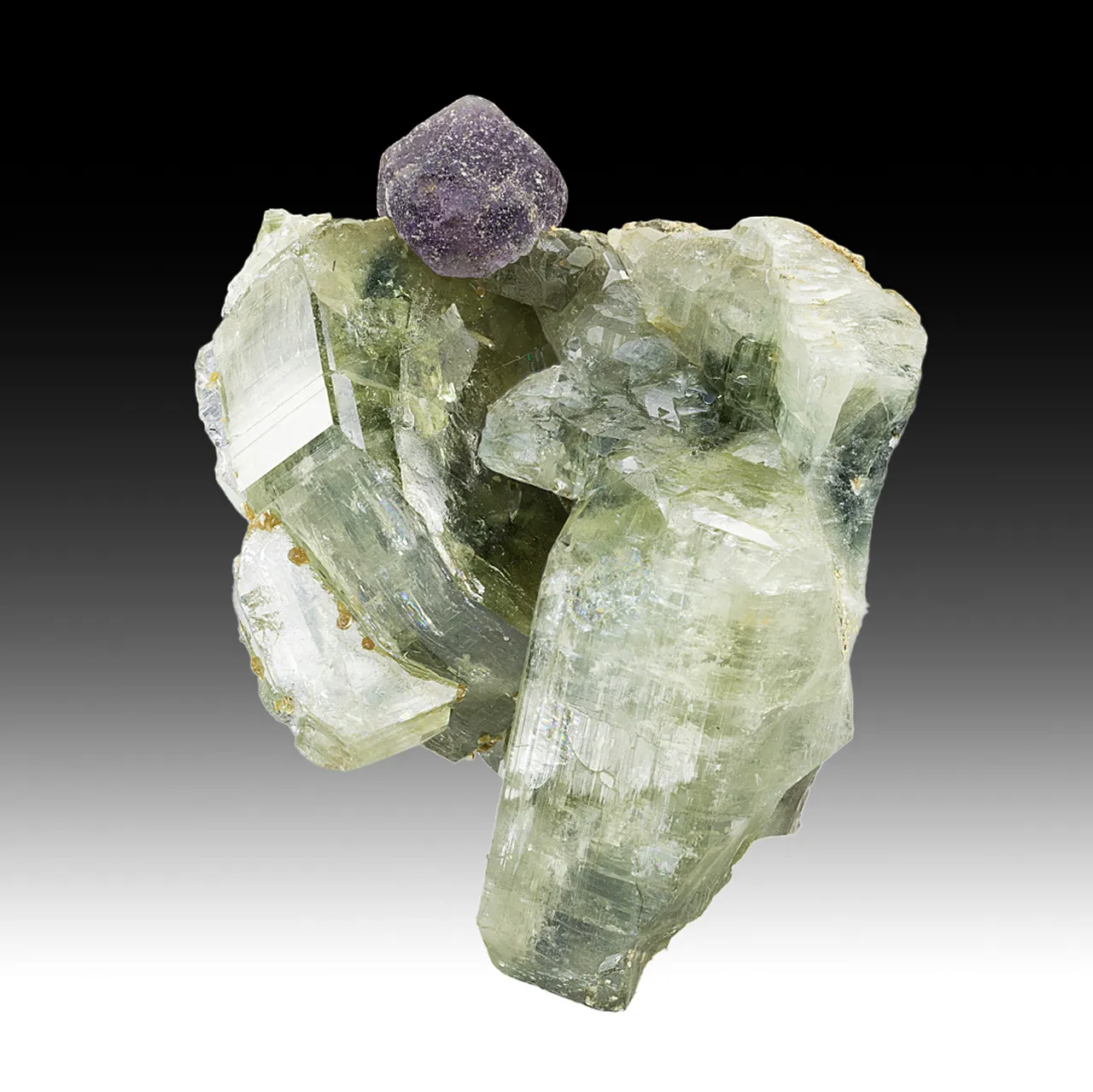 Fluorapatite with Fluorite - image 1