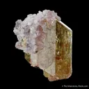Fluorapatite with Hyalite Opal - image 2