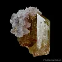 Fluorapatite with Hyalite Opal - image 1