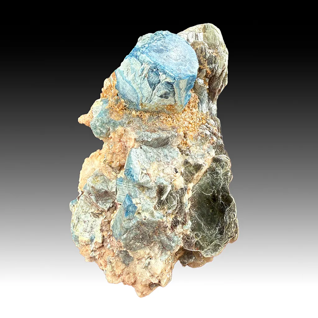 Fluorapatite with Microcline, Muscovite (1999) image