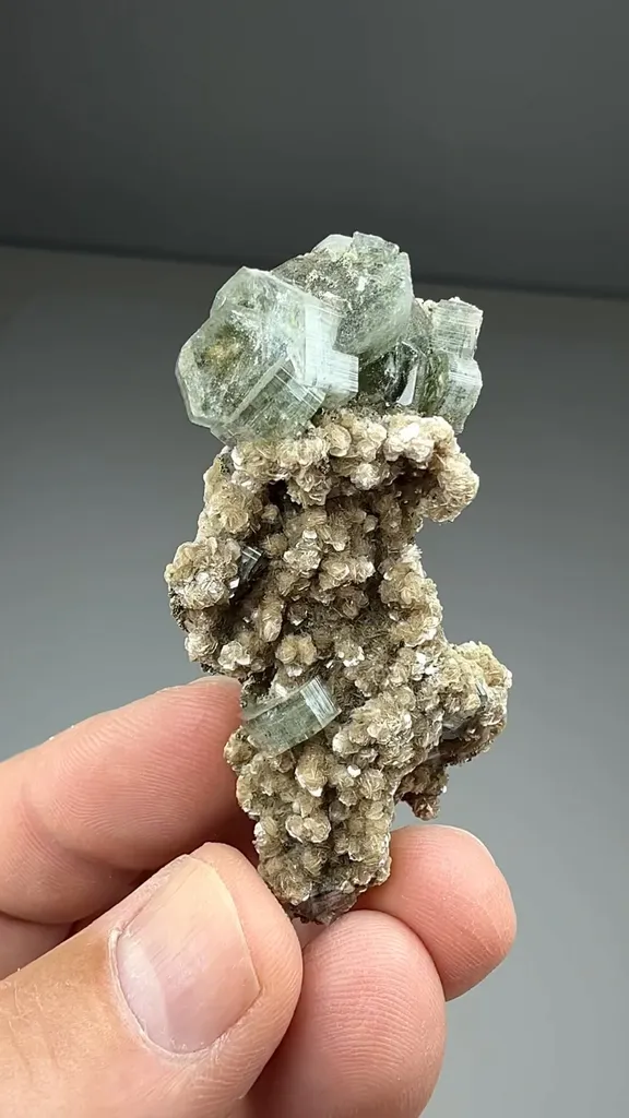 Fluorapatite with Muscovite (1184) - image 2