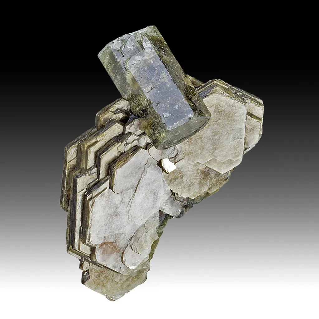 Fluorapatite with Muscovite image