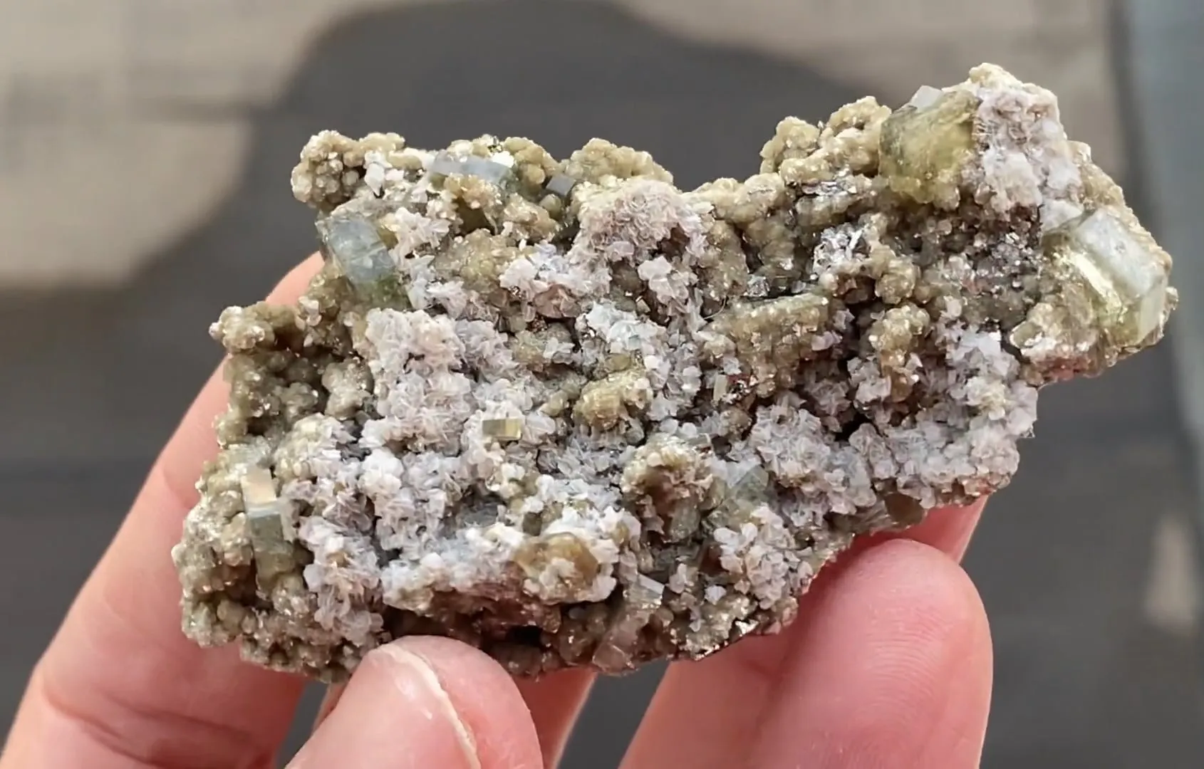 Fluorapatite with Muscovite - image 1