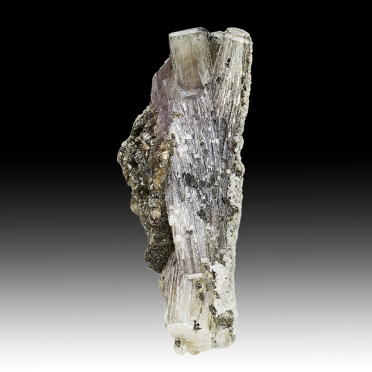 Fluorapatite with Muscovite, Calcite - image 1