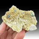 Fluorapatite with Orthoclase, Quartz - image 1