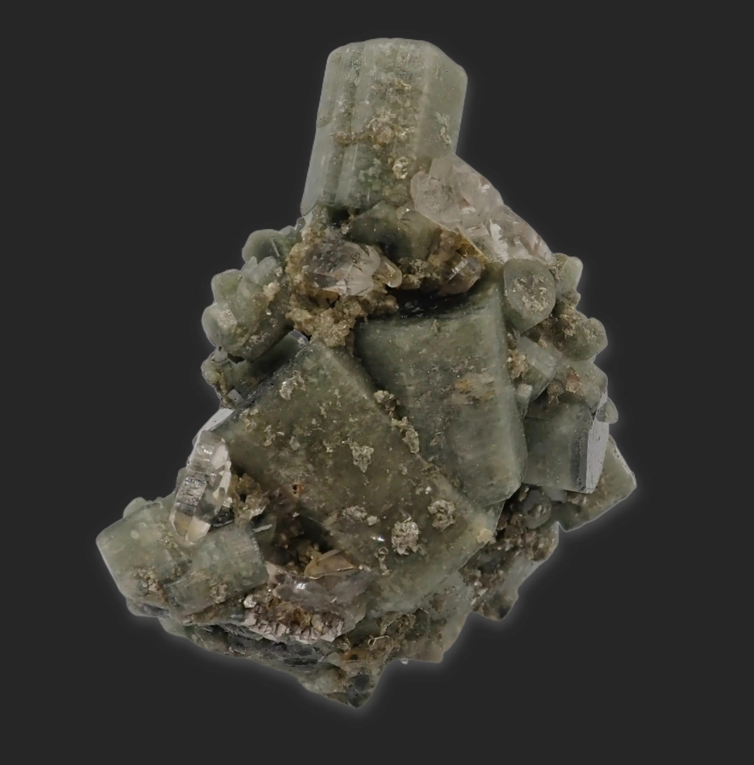 Fluorapatite with Quartz - image 1