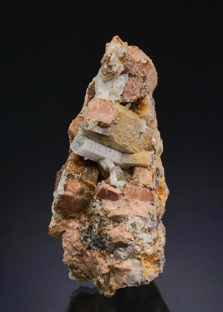 Fluorapatite with Quartz and Orthoclase image