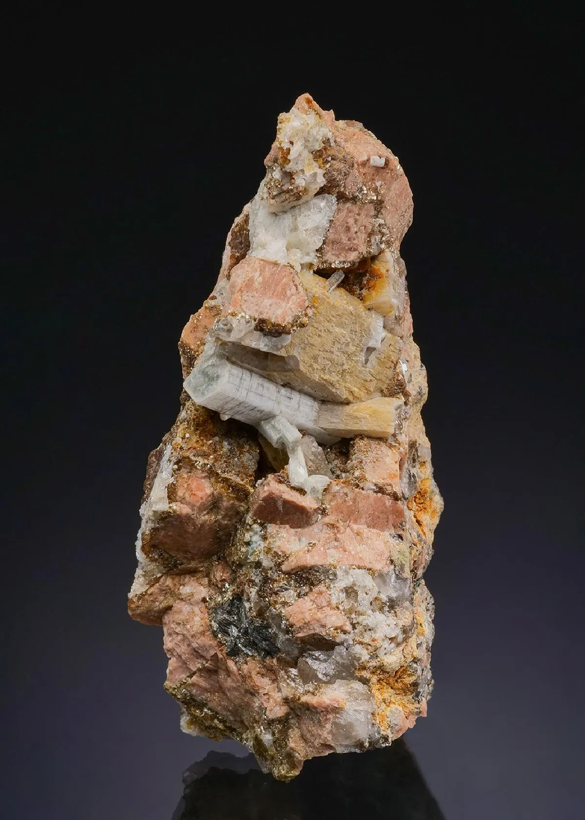 Fluorapatite with Quartz and Orthoclase - image 1