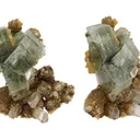 Fluorapatite with Quartz and Siderite - image 1