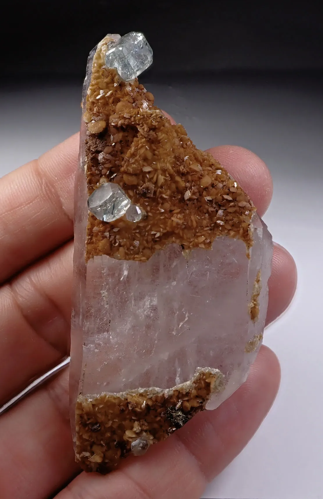 Fluorapatite with Quartz and Siderite - image 4