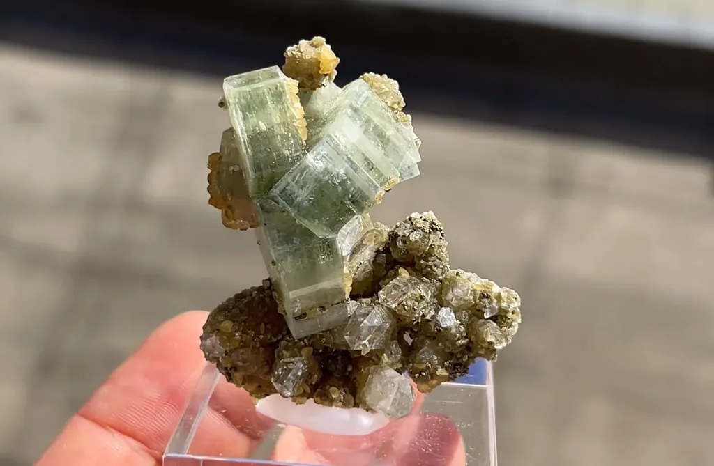 Fluorapatite with Quartz and Siderite - image 2