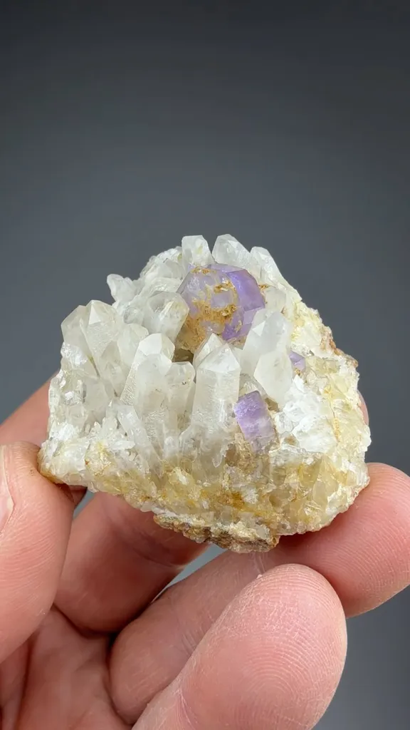 Fluorapatite with Quartz image