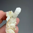 Fluorapatite with Quartz, Feldspar (repaired) - image 2