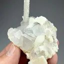 Fluorapatite with Quartz, Feldspar (repaired) - image 2