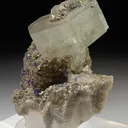 Fluorapatite with Quartz, Fluorite and Pyrite - image 2