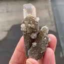 Fluorapatite with Quartz, Quartz and Siderite - image 1