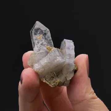 Fluorapatite with Quartz Siderite and Arsenopyrite