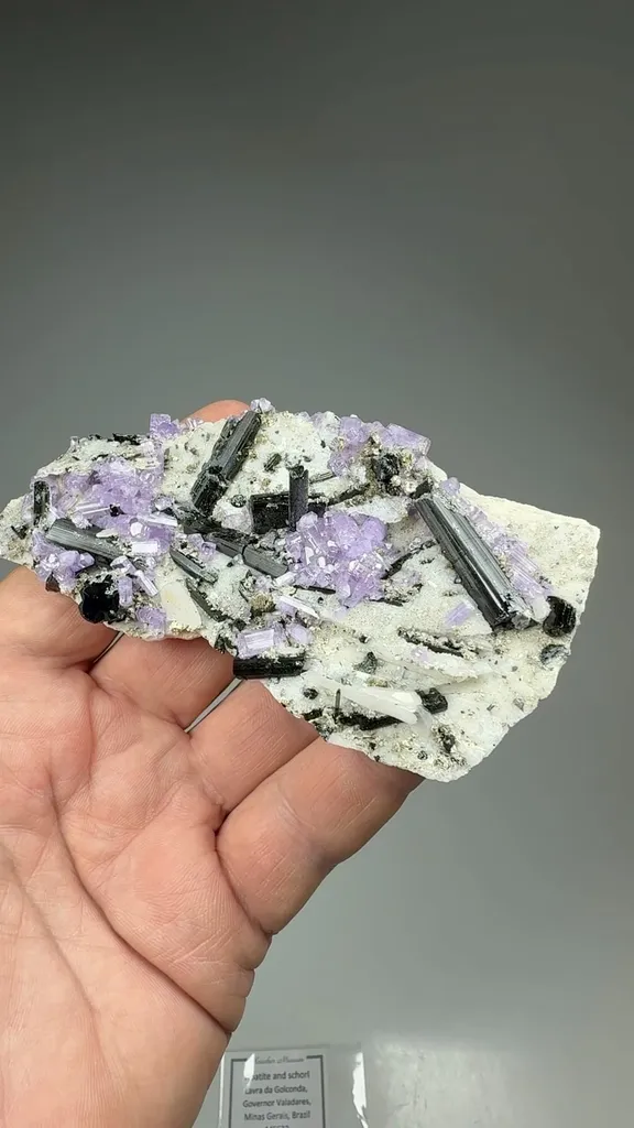 Fluorapatite with Schorl, Albite - image 2