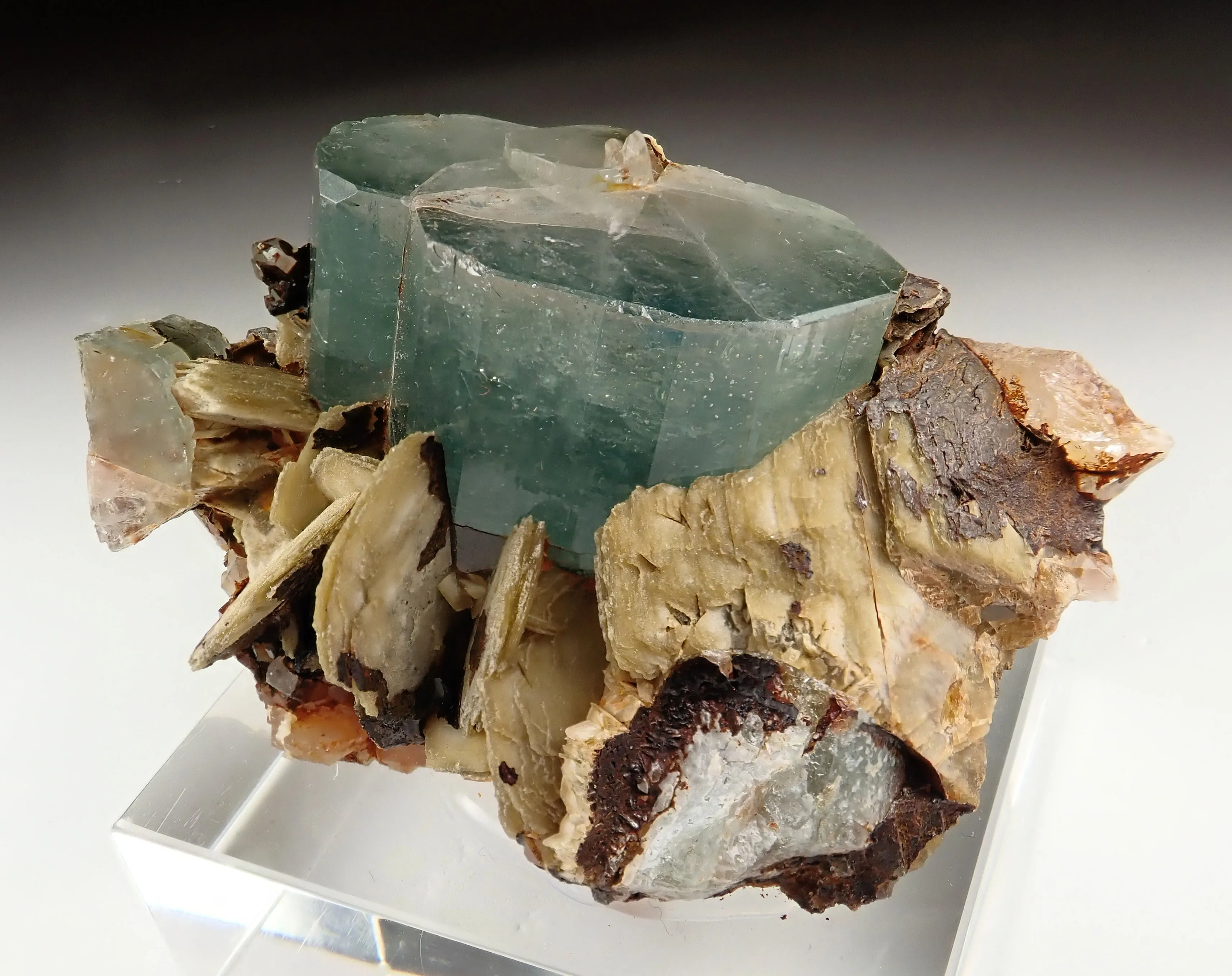 Fluorapatite with Siderite - image 3