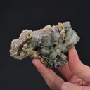 Fluorapatite with Siderite Calcite and Muscovite - image 2