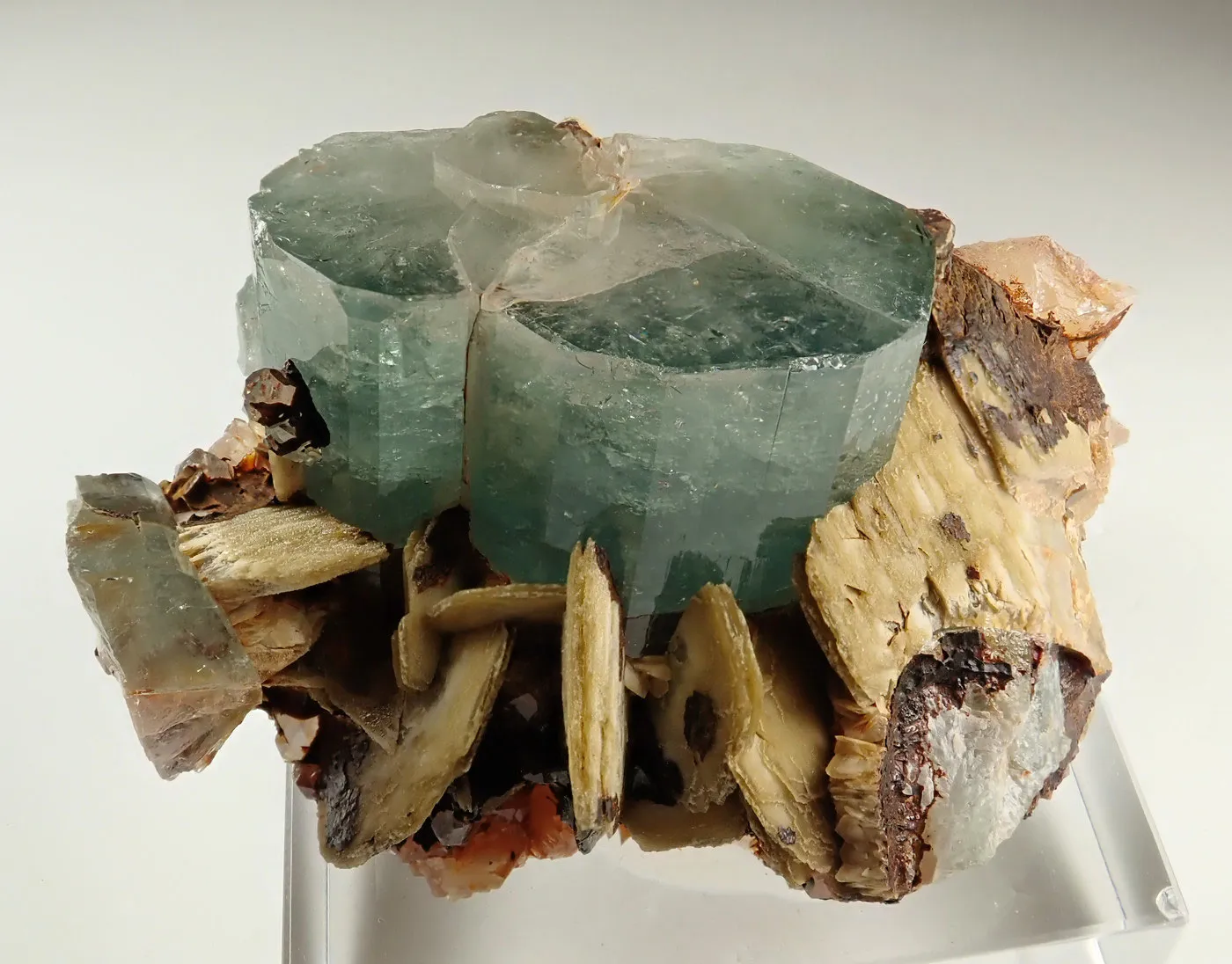 Fluorapatite with Siderite - image 2