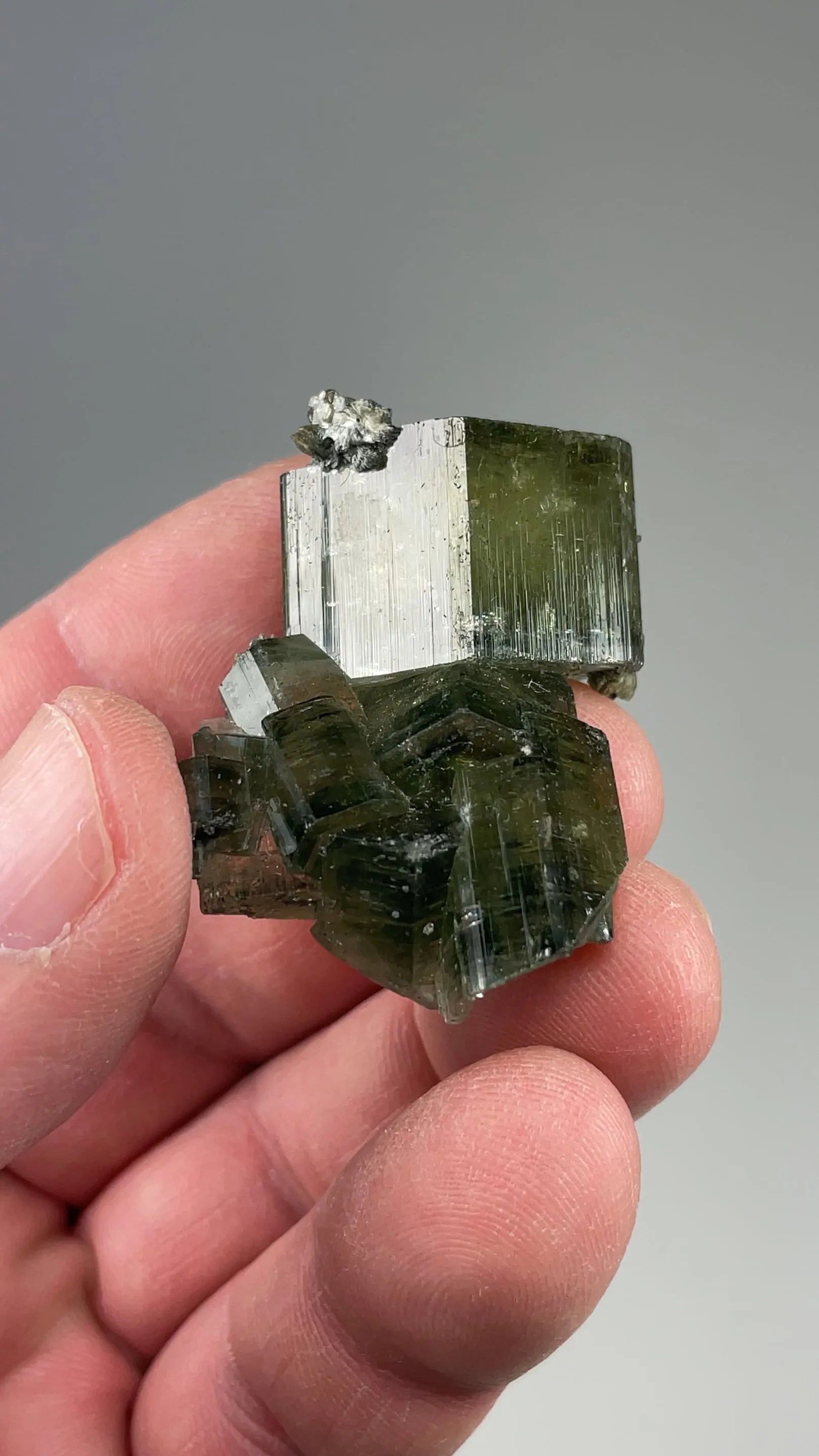 Fluorapatite with Siderite, Muscovite - image 2