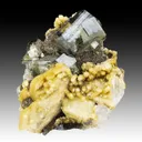 Fluorapatite with Siderite, Quartz - image 1