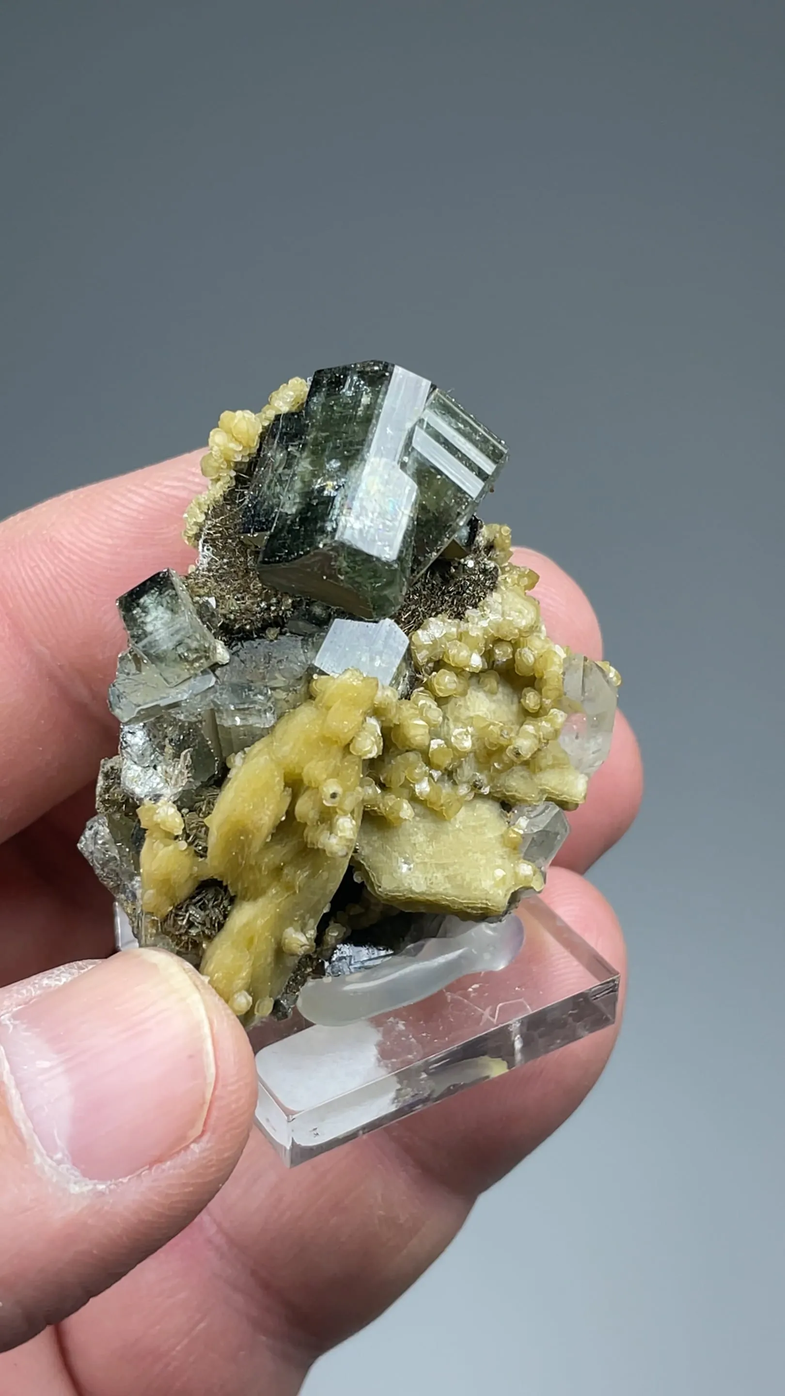 Fluorapatite with Siderite, Quartz - image 2