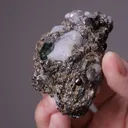 Fluorapatite with Spessartine and Pyrrhotite - image 2