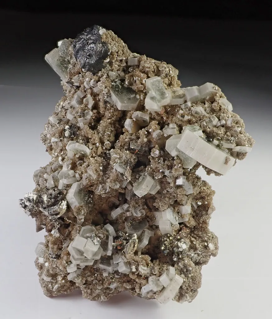 Fluorapatite with Sphalerite image