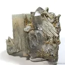 Fluorapatite With Topaz on Zinnwaldite and Quartz - image 2
