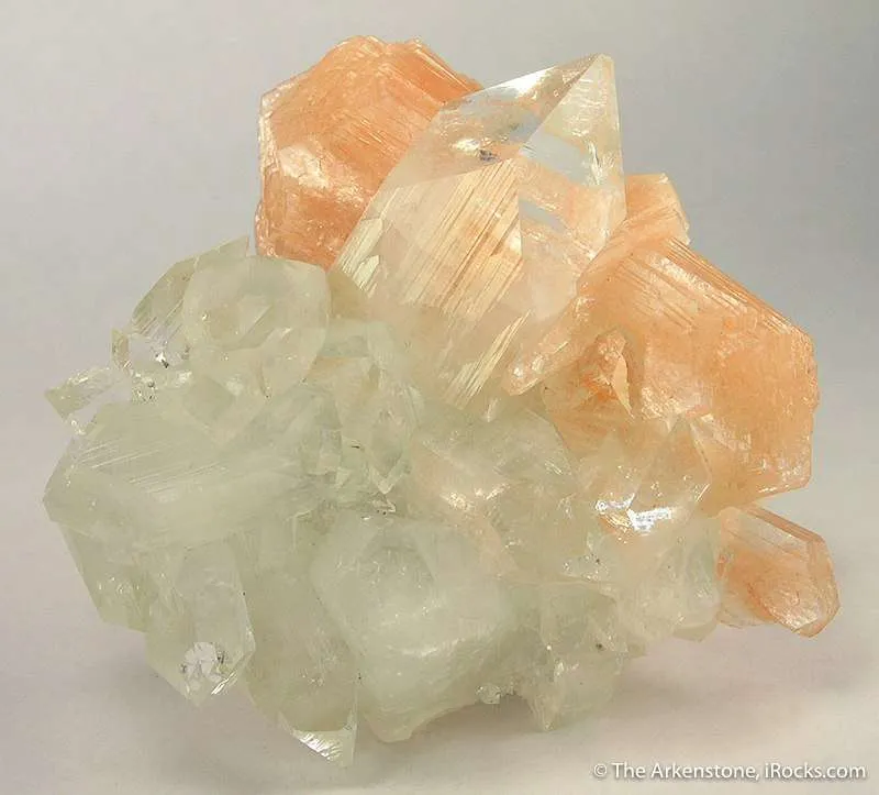 Fluorapophyllite and Stilbite image
