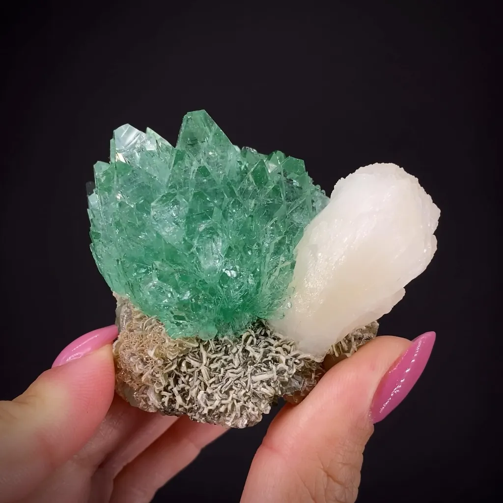 Fluorapophyllite and Stilbite - image 2