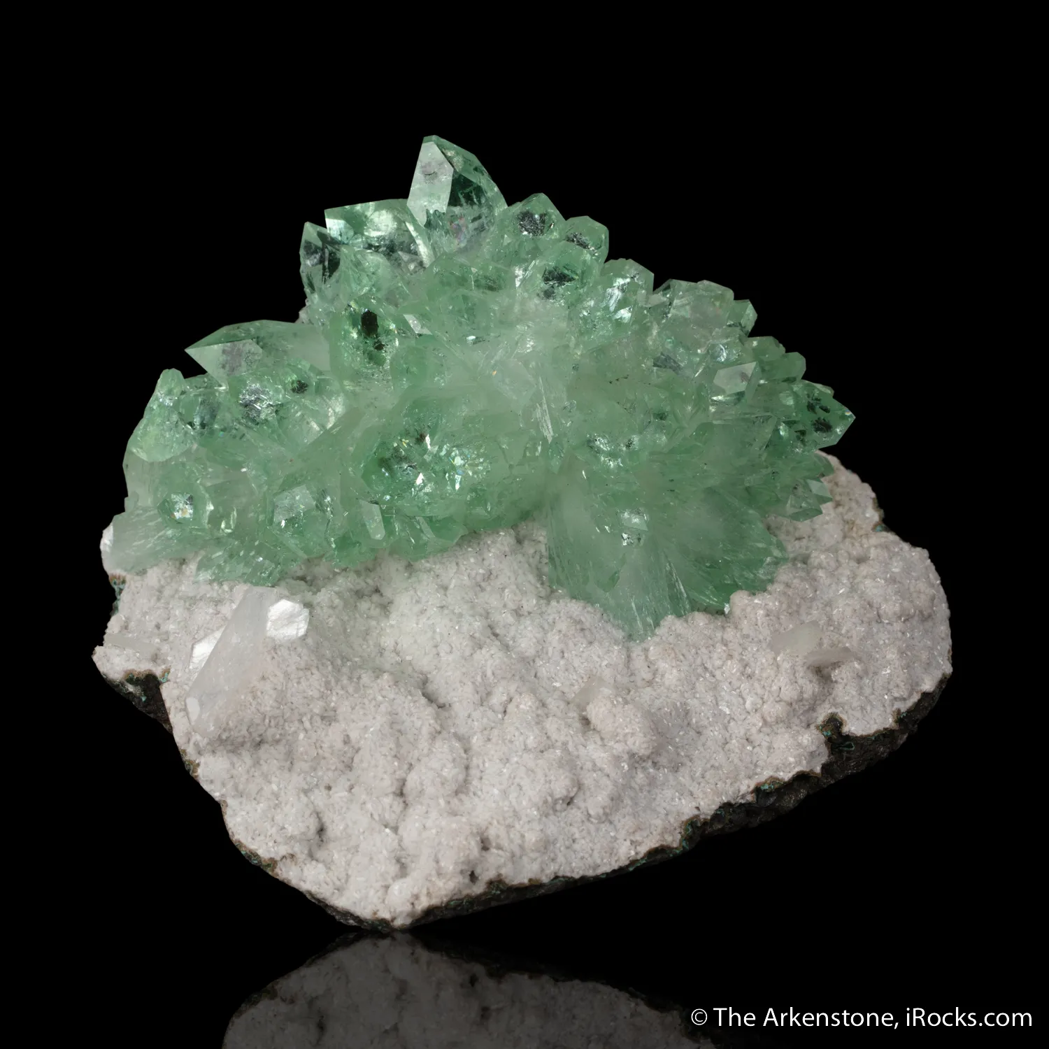 Fluorapophyllite and Stilbite (old classic style) - image 1
