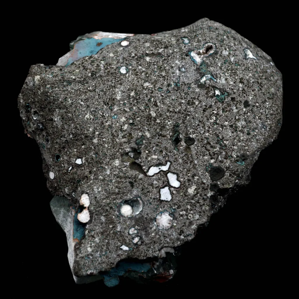 Fluorapophyllite Bi-colored and Stilbite on Chalcedony Natural Mineral Specimen - image 5