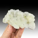 Fluorapophyllite-K with Calcite - image 1