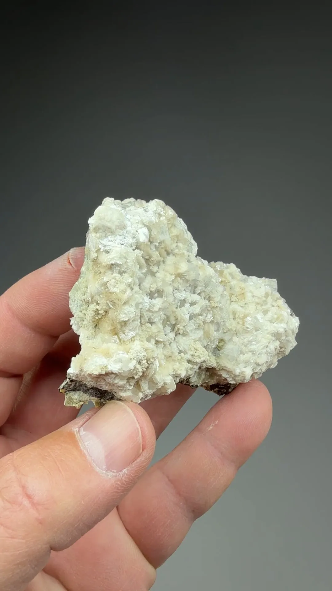 Fluorapophyllite-K with Cowlesite, Thomsonite - image 2