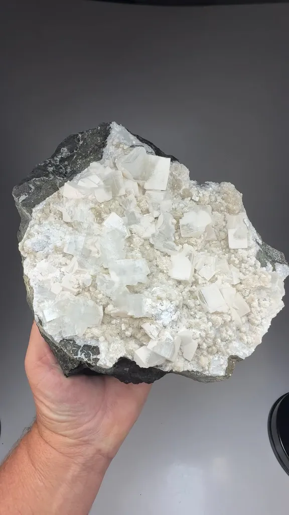 Fluorapophyllite-K with Gyrolite - image 2
