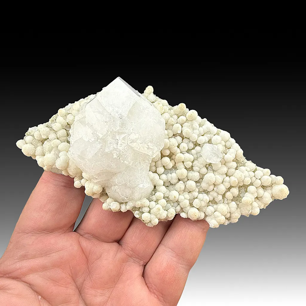 Fluorapophyllite-K with Gyrolite (362) image