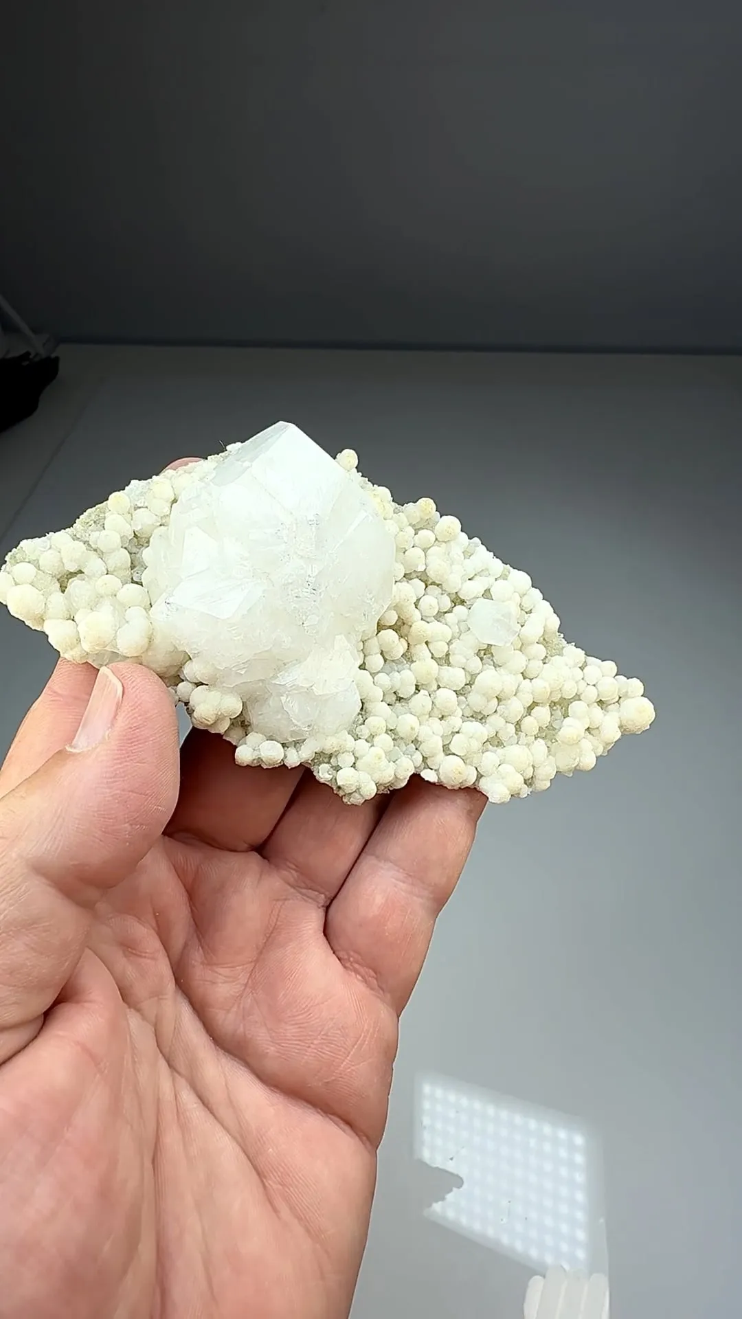 Fluorapophyllite-K with Gyrolite (362) - image 2