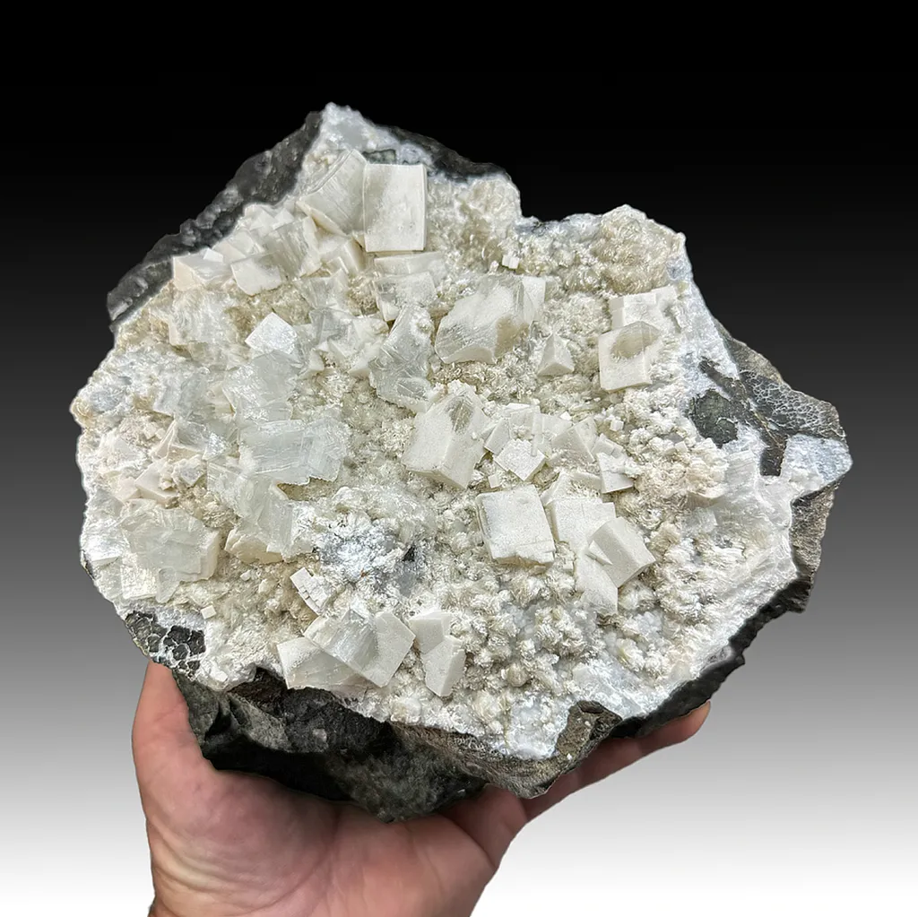 Fluorapophyllite-K with Gyrolite image