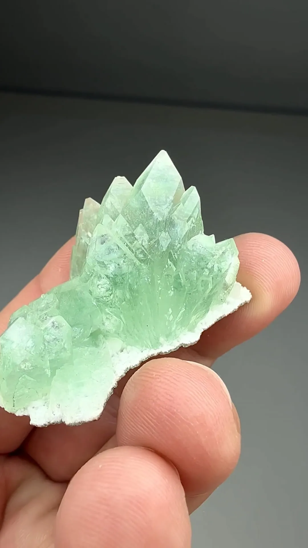 Fluorapophyllite-K with Heulandite (332) - image 2