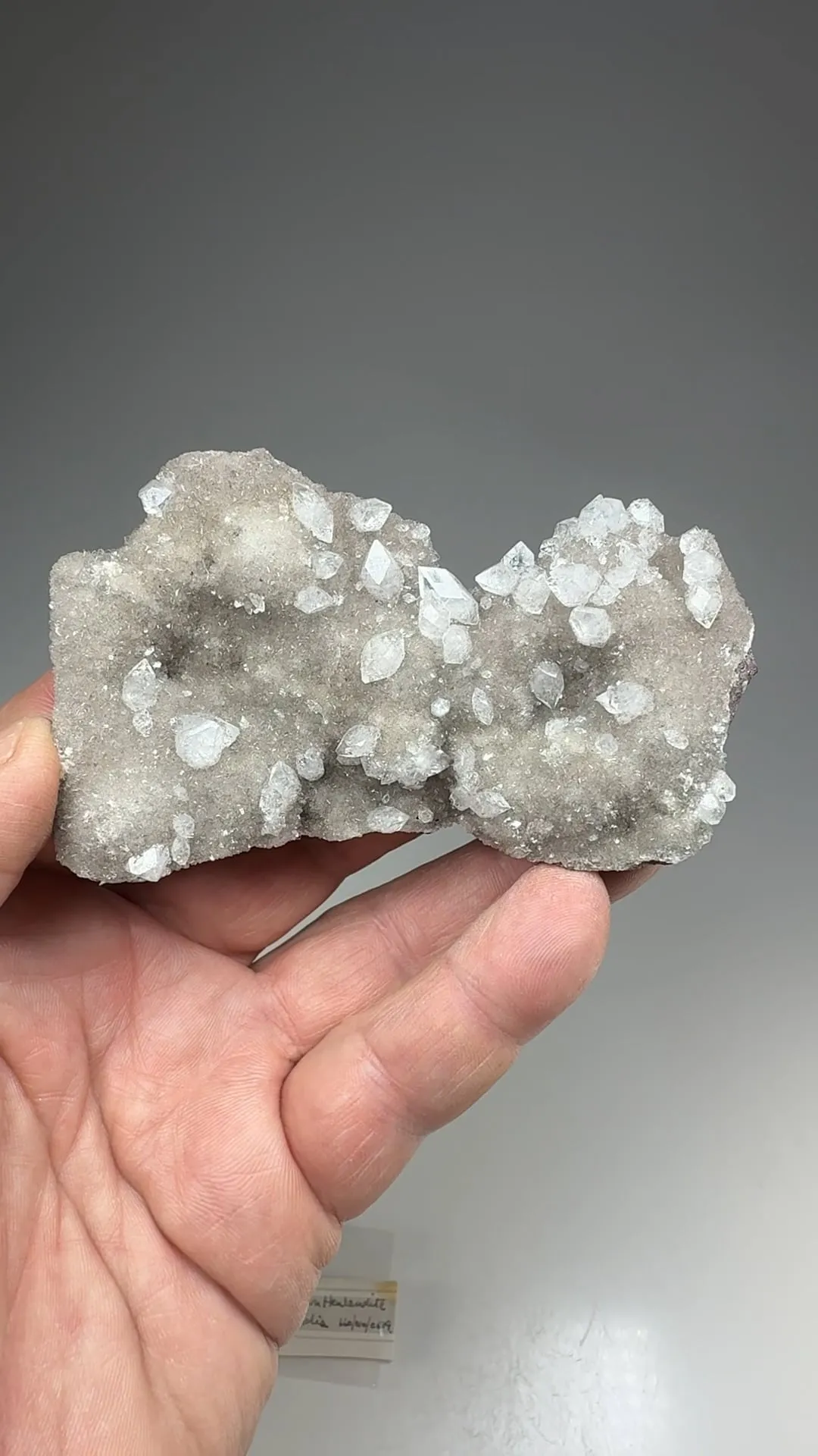 Fluorapophyllite-K with Heulandite - image 2