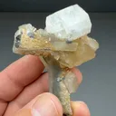 Fluorapophyllite-K with Quartz, Calcite - image 2