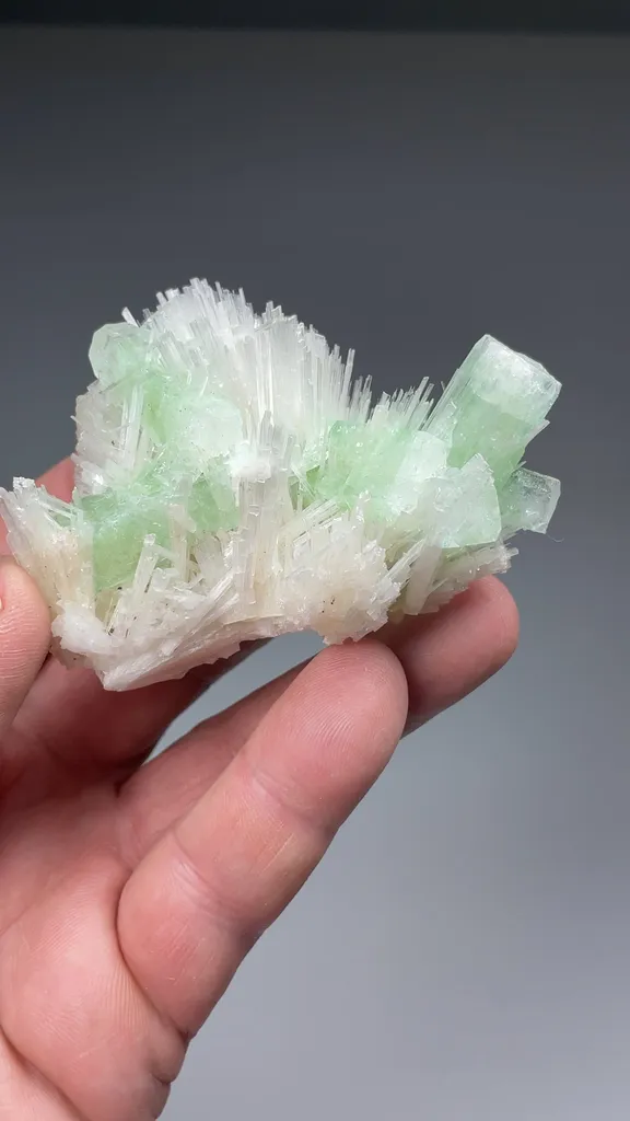 Fluorapophyllite-K with Scolecite - image 2