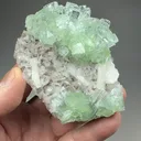 Fluorapophyllite-K with Stilbite - image 2