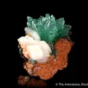 Fluorapophyllite-(K) with Stilbite - image 6