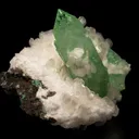 FLUORAPOPHYLLITE-(K) with Stilbite - image 4