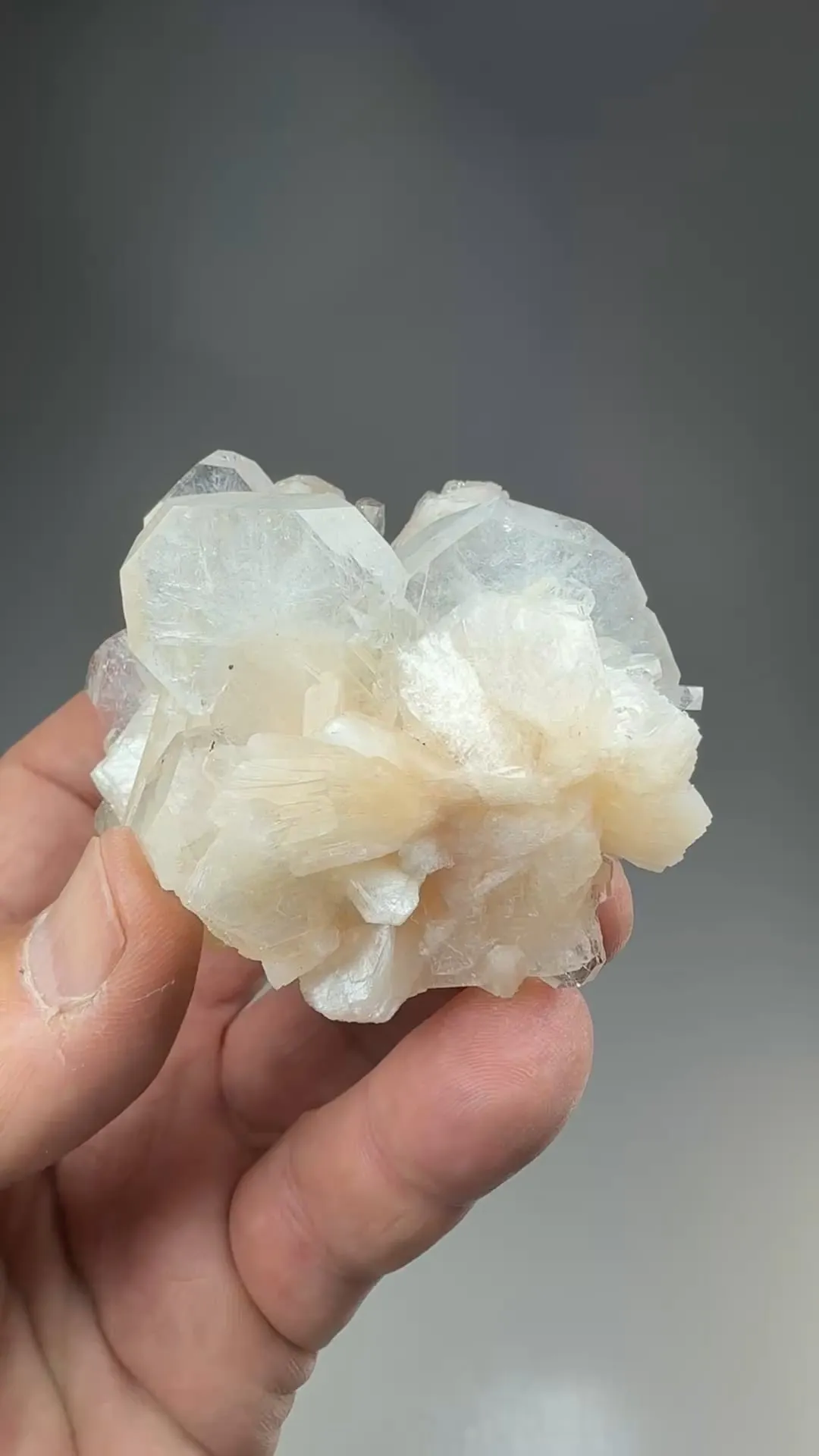 Fluorapophyllite-K with Stilbite - image 2